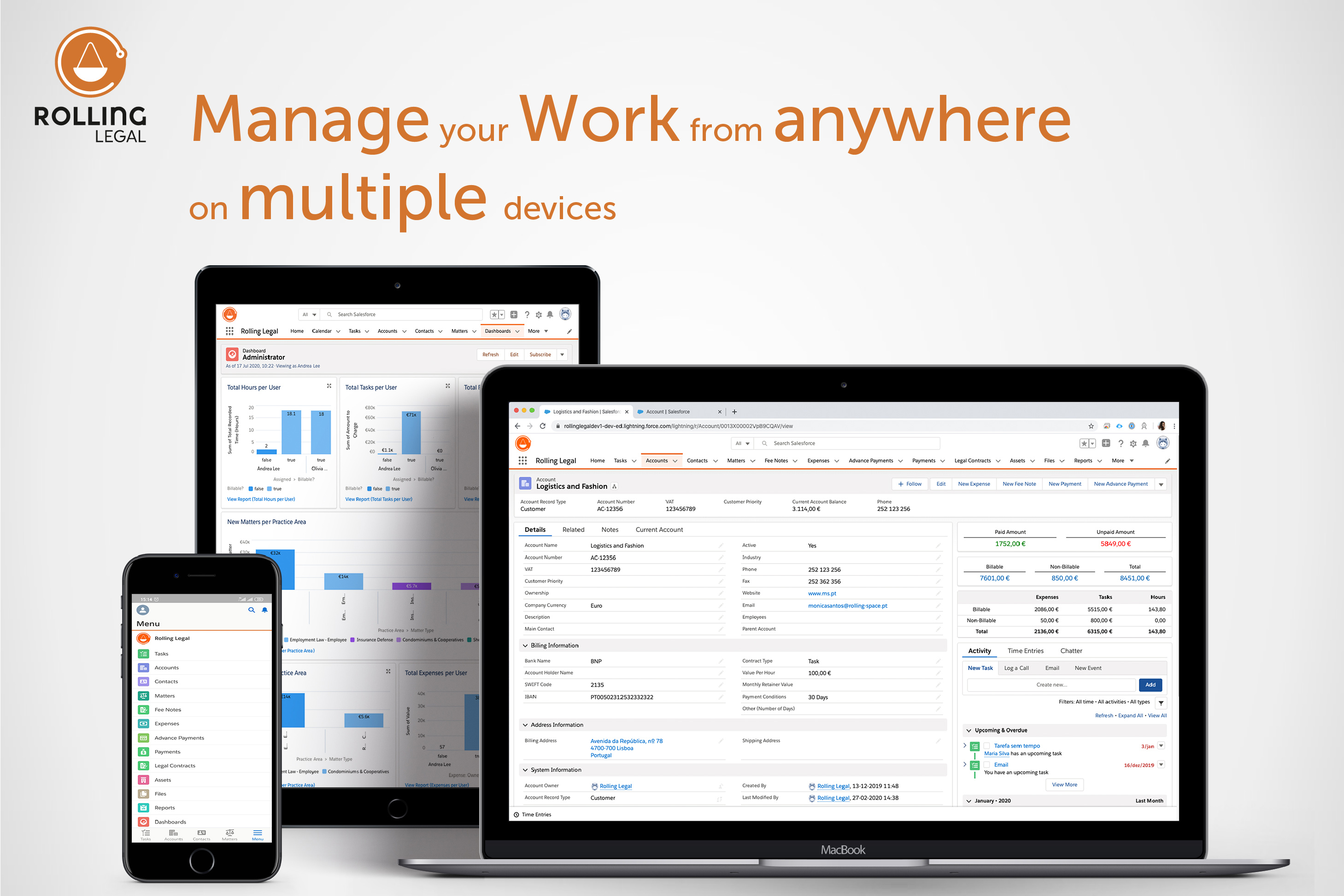 screenshot of Rolling Legal